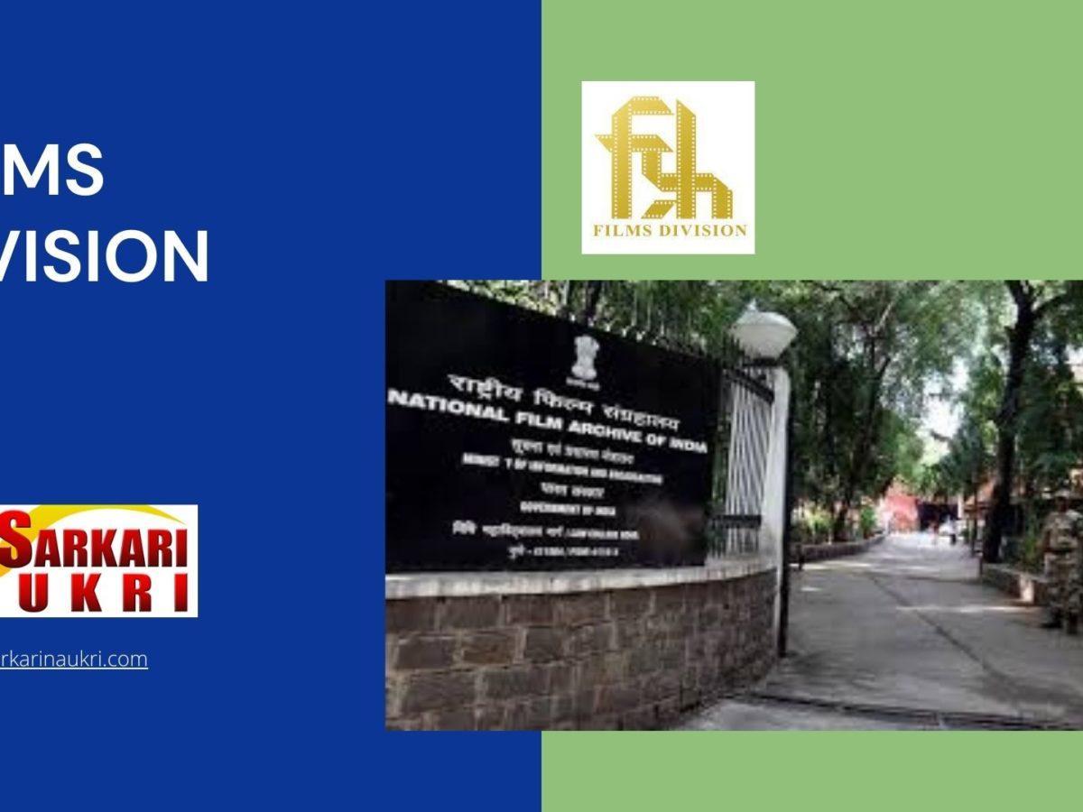 Films Division Recruitment