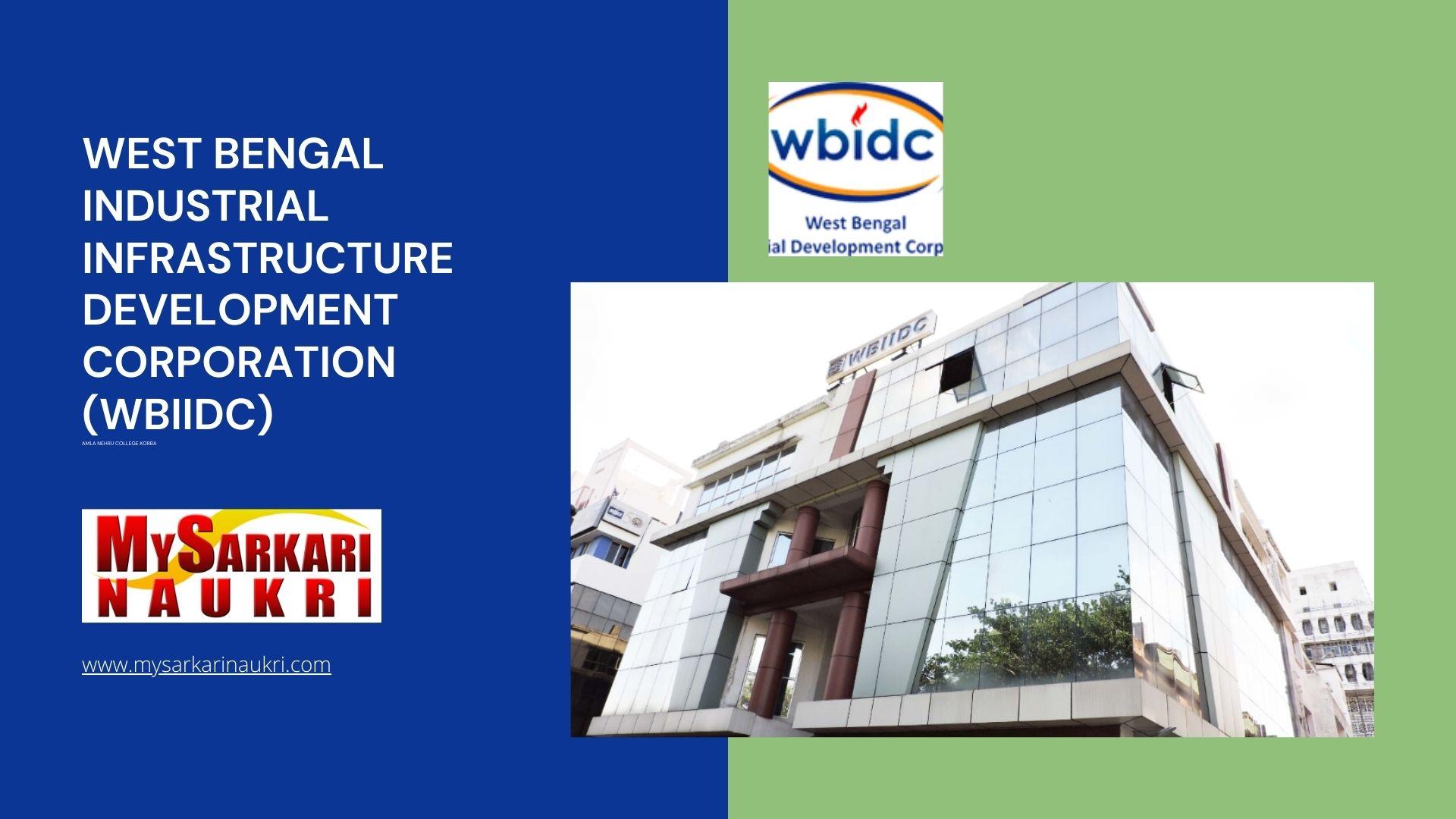West Bengal Industrial Infrastructure Development Corporation (WBIIDC) Recruitment