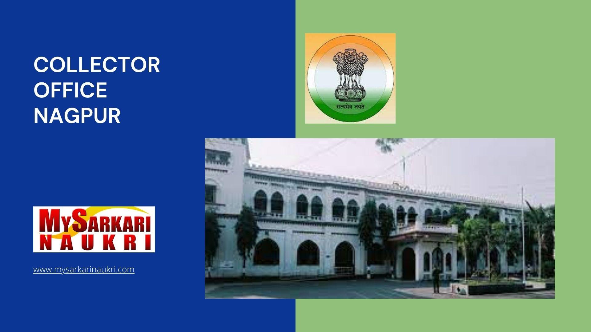 Collector Office Nagpur Recruitment