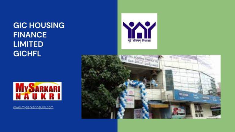 GIC Housing Finance Limited (GICHFL)