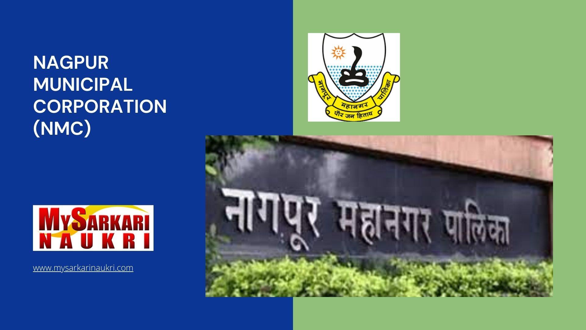 Nagpur Municipal Corporation (NMC) Recruitment