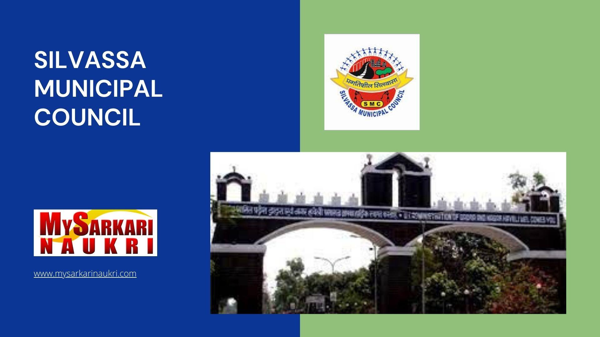 Silvassa Municipal Council Recruitment