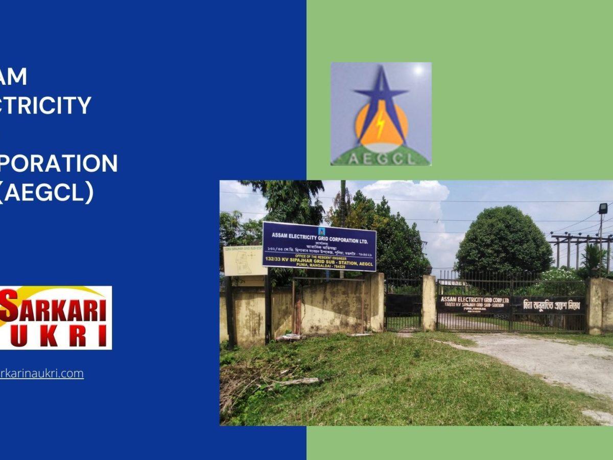 Assam Electricity Grid Corporation Ltd (AEGCL) Recruitment