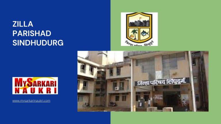 Zilla Parishad Sindhudurg Recruitment