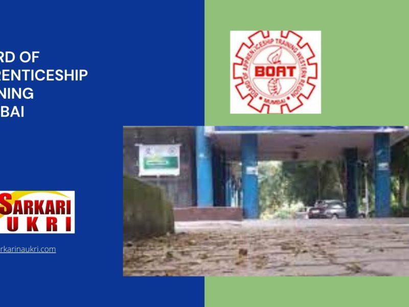 Board of Apprenticeship Training Mumbai Recruitment