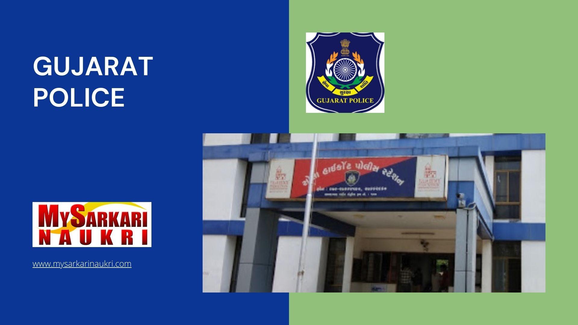 Gujarat Police Recruitment