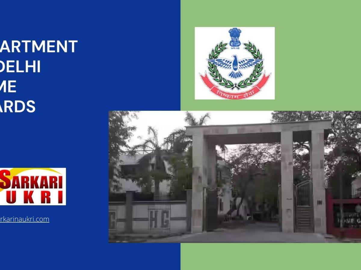 Department of Delhi Home Guards Recruitment