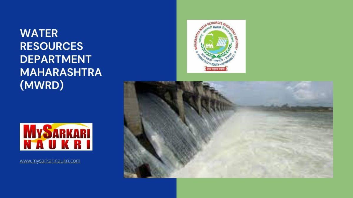 Water Resources Department Maharashtra (MWRD) Recruitment