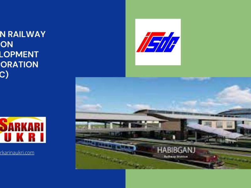 Indian Railway Station Development Corporation (IRSDC) Recruitment