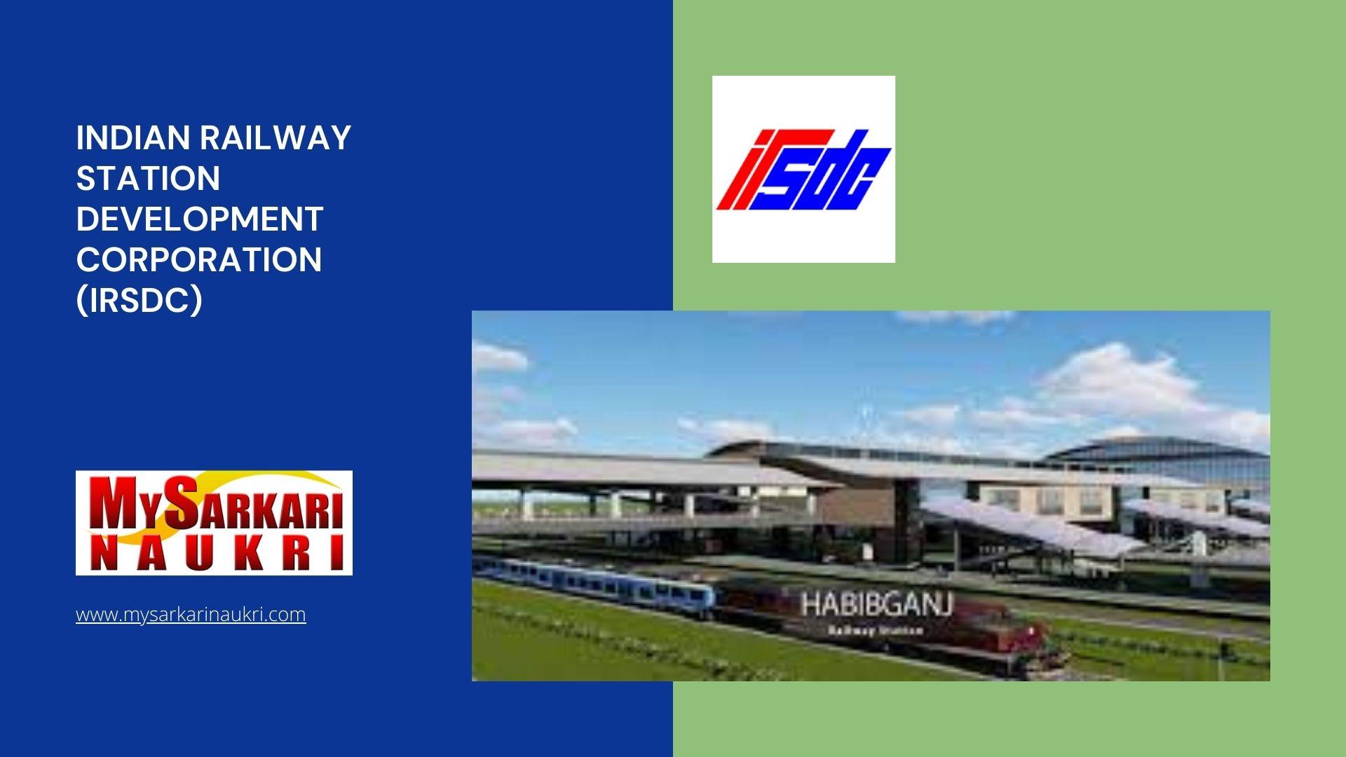 Indian Railway Station Development Corporation (IRSDC) Recruitment