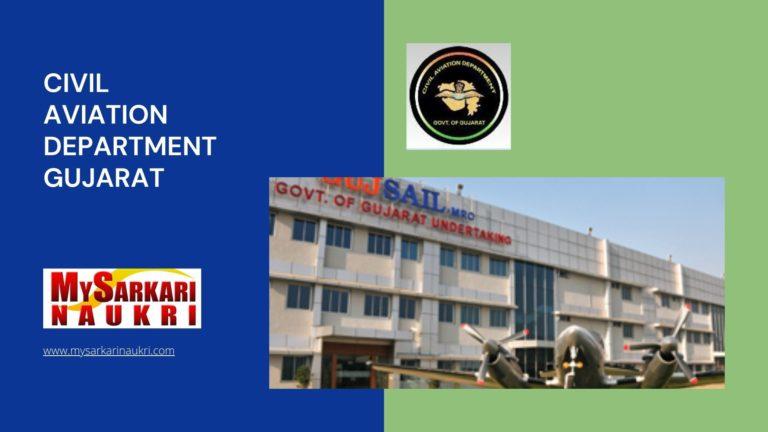 Civil Aviation Department Gujarat Recruitment