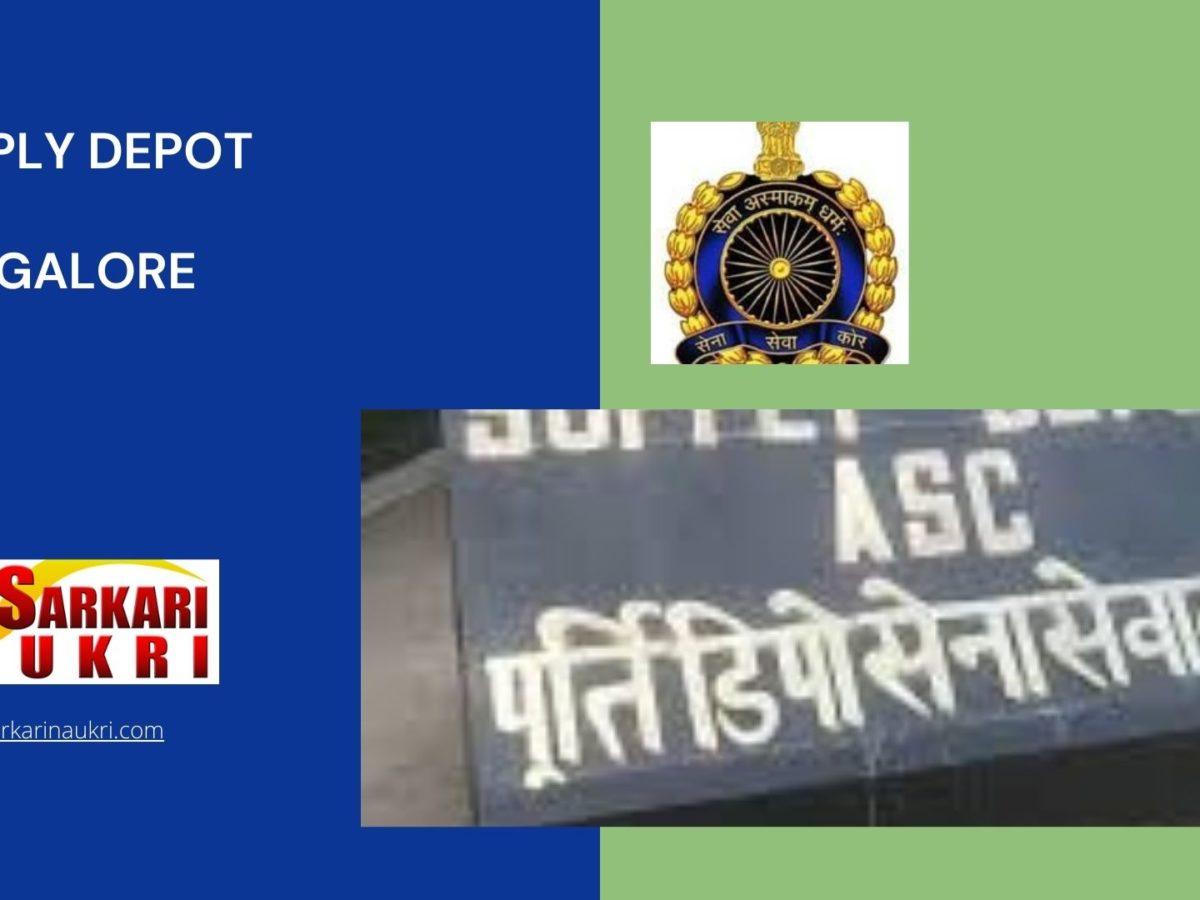Supply Depot ASC Bangalore Recruitment