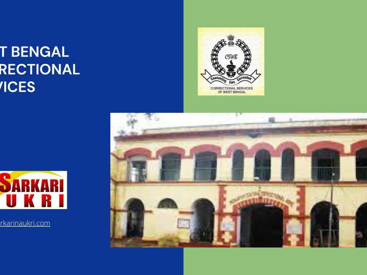 West Bengal Correctional Services Recruitment