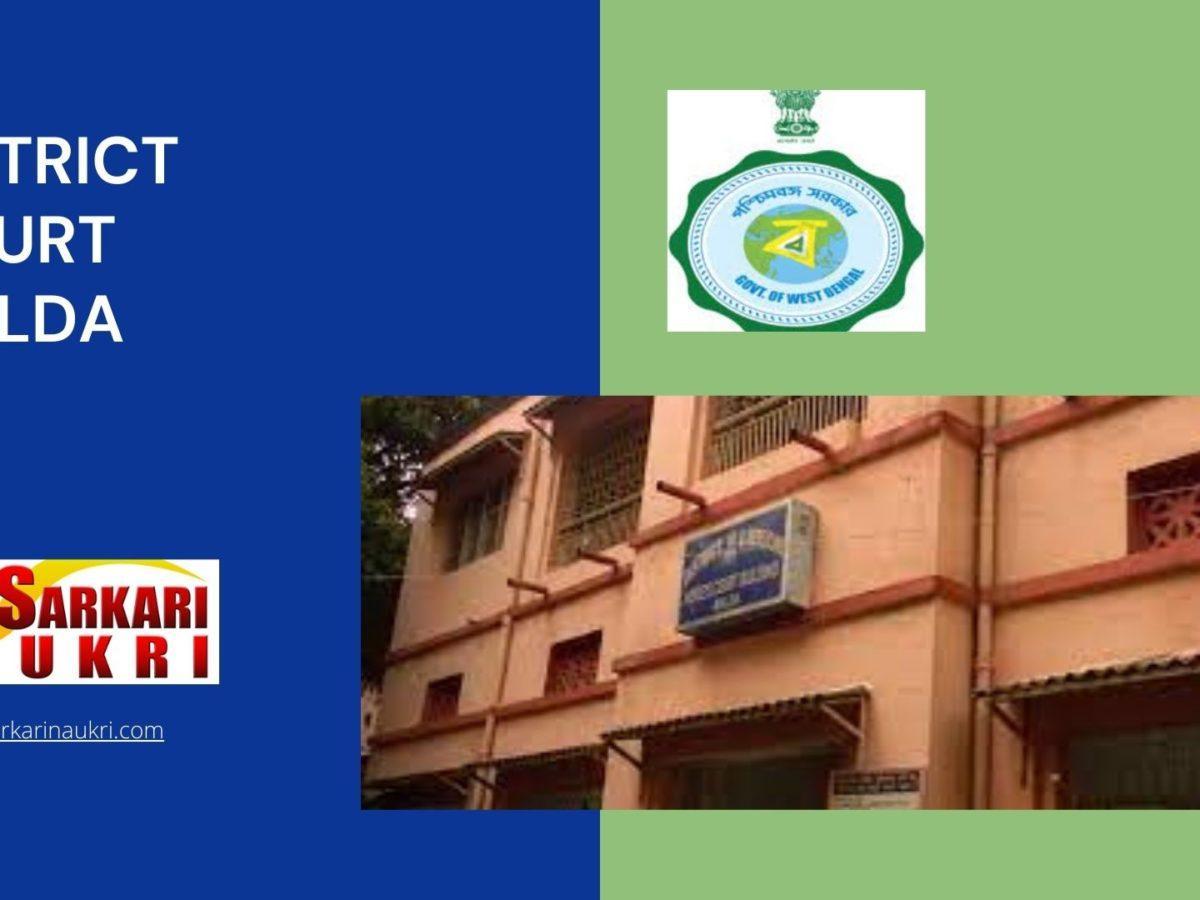 District Court Malda Recruitment