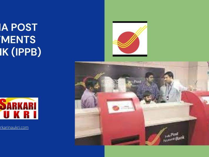 India Post Payments Bank (IPPB) Recruitment