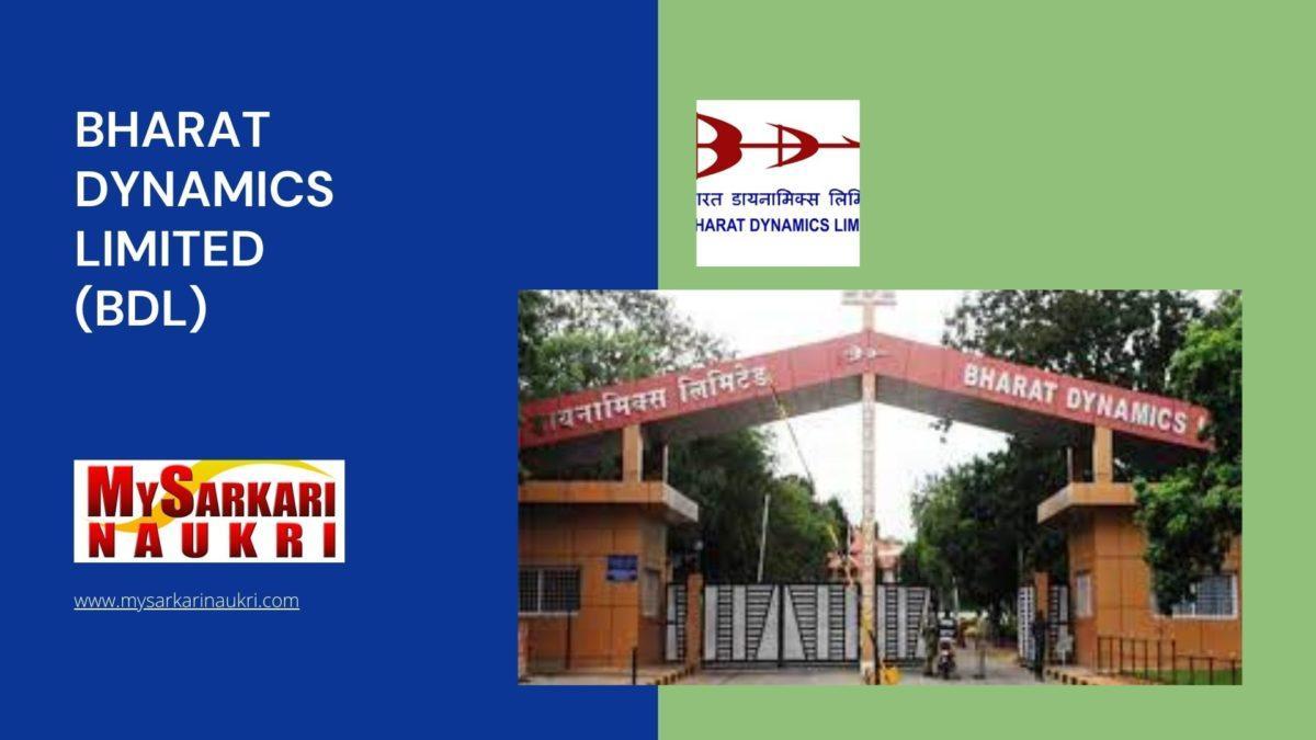 Bharat Dynamics Limited (BDL) Recruitment