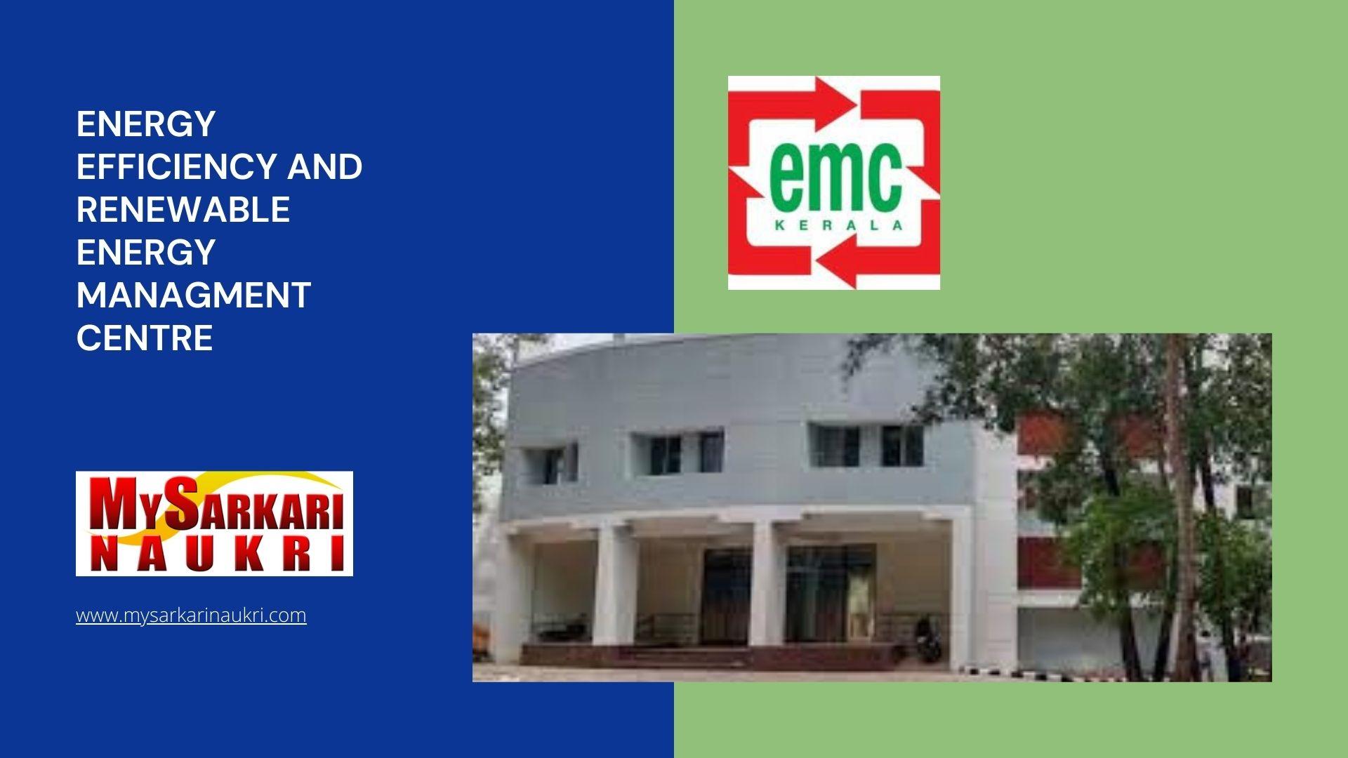 Energy Efficiency And Renewable Energy Managment Centre Recruitment