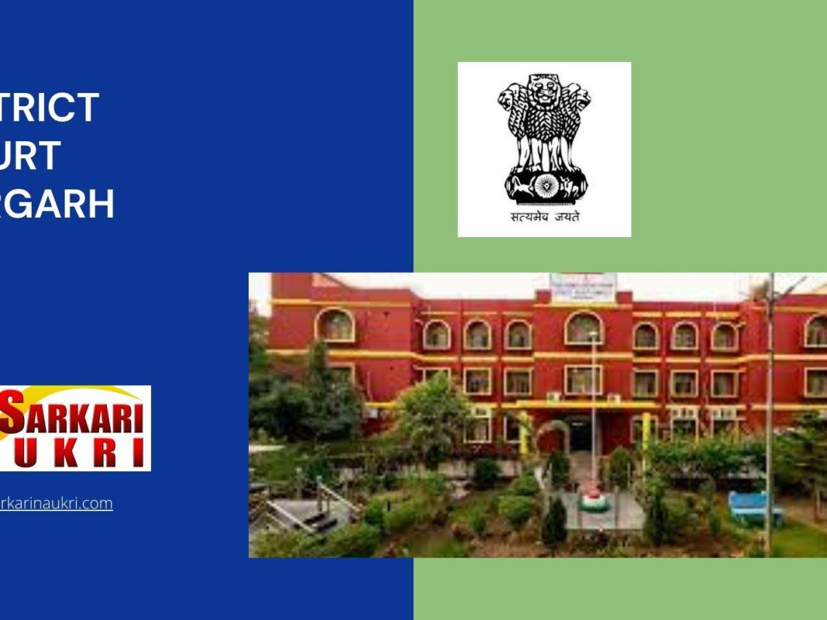 District Court Bargarh Recruitment