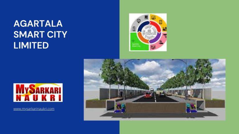 Agartala Smart City Limited Recruitment