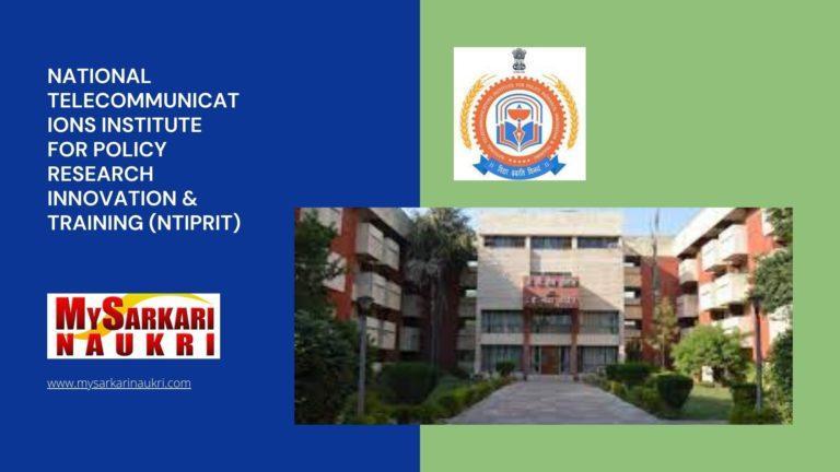 National Telecommunications Institute for Policy Research Innovation & Training (NTIPRIT) Recruitment