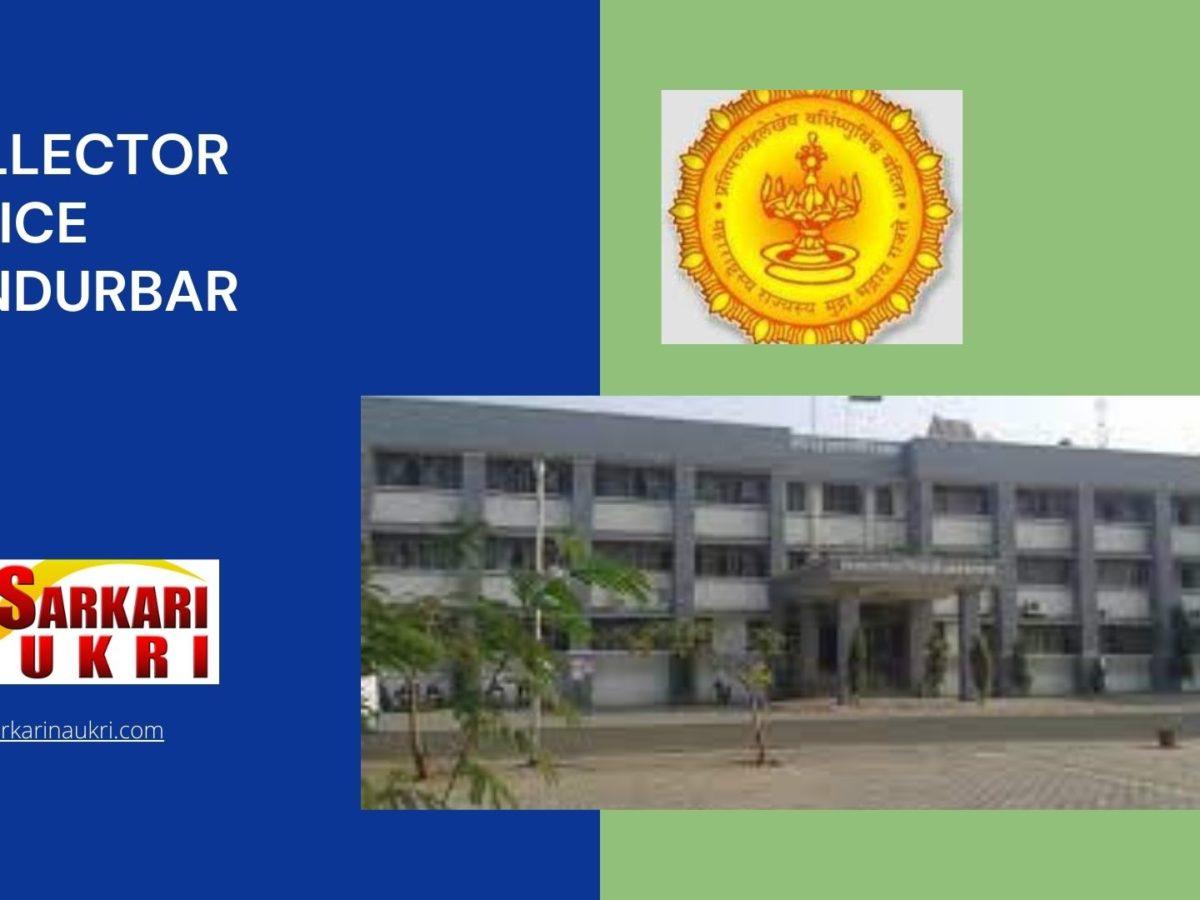 Collector Office Nandurbar Recruitment