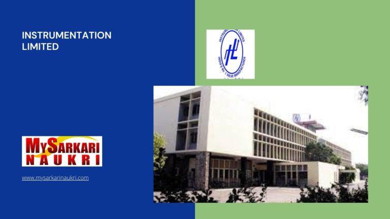 Instrumentation Limited Recruitment
