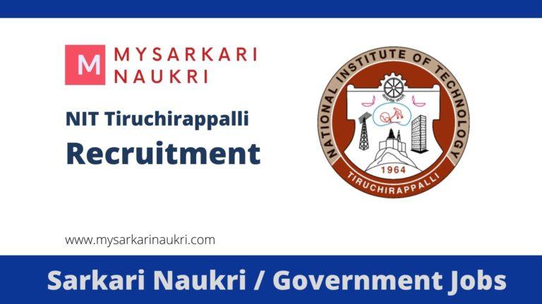 National Institute of Technology Tiruchirappalli