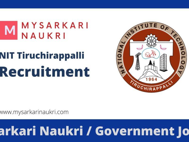 National Institute of Technology Tiruchirappalli