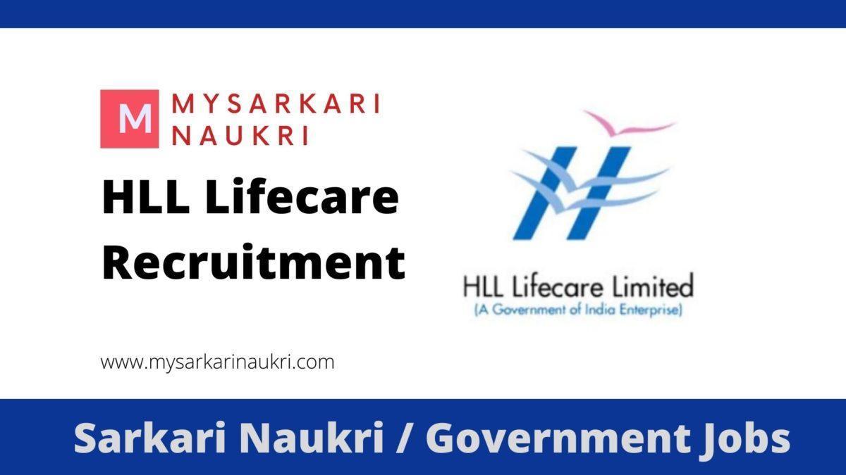 HLL Lifecare Limited Recruitment: Opportunities for a Rewarding Career in Healthcare