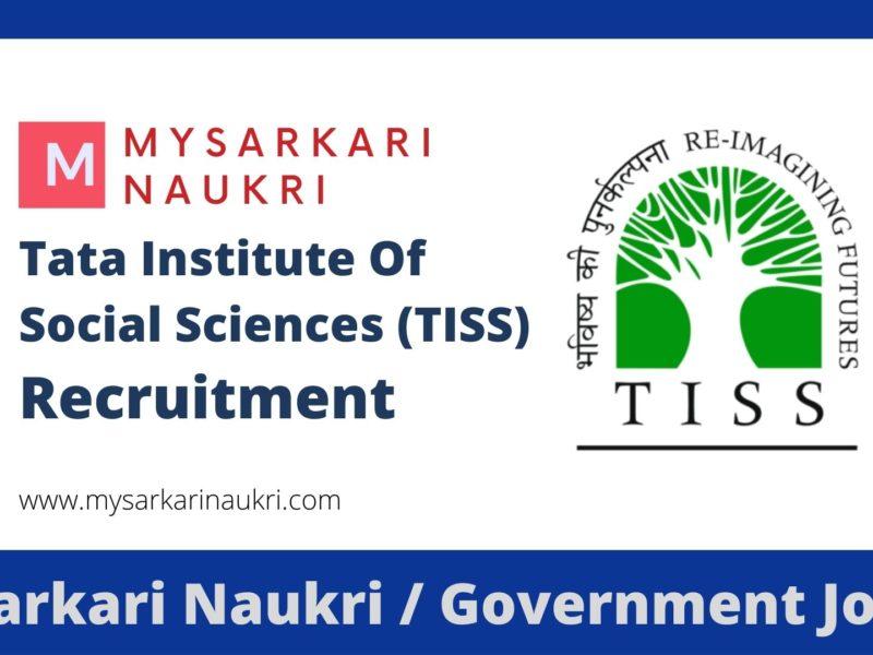 Tata Institute of Social Sciences Recruitment