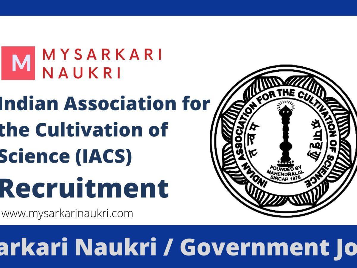 Indian Association for the Cultivation of Science