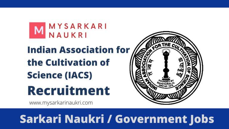 Indian Association for the Cultivation of Science