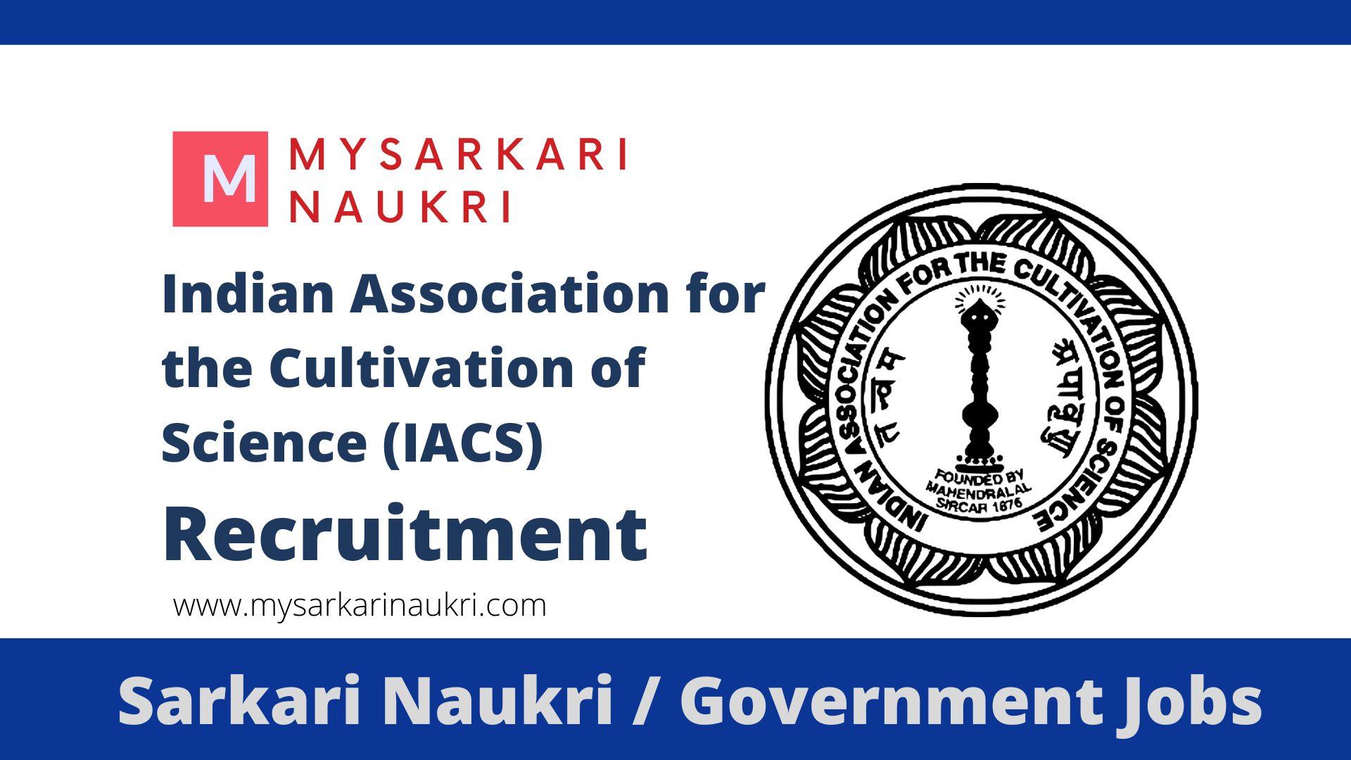 Indian Association for the Cultivation of Science