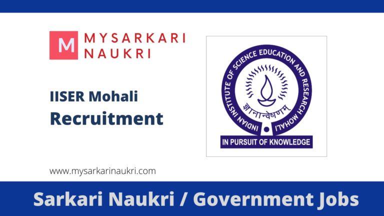 Indian Institute of Science Education and Research (IISER Mohali)