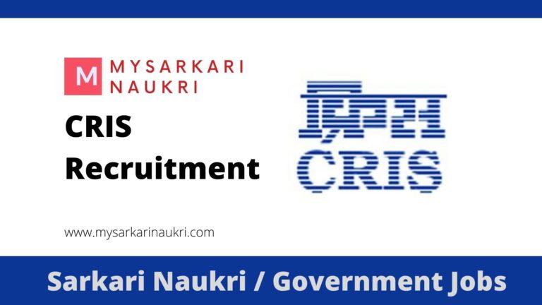 Centre For Railway Information Systems (CRIS)