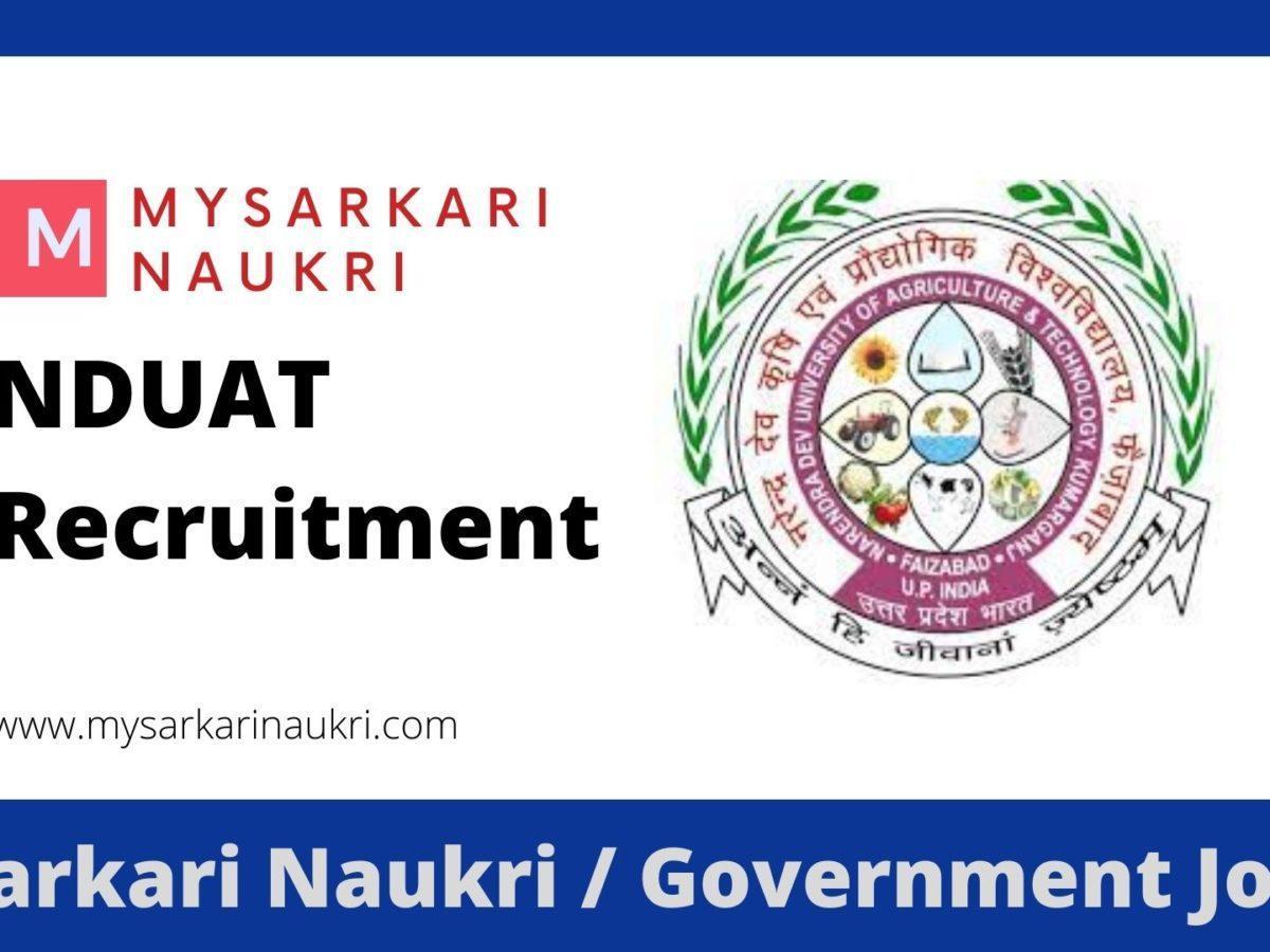 Narendra Deva University of Agricultre and Technology (NDUAT)