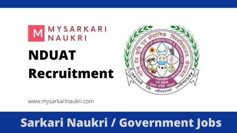 Narendra Deva University of Agricultre and Technology (NDUAT)