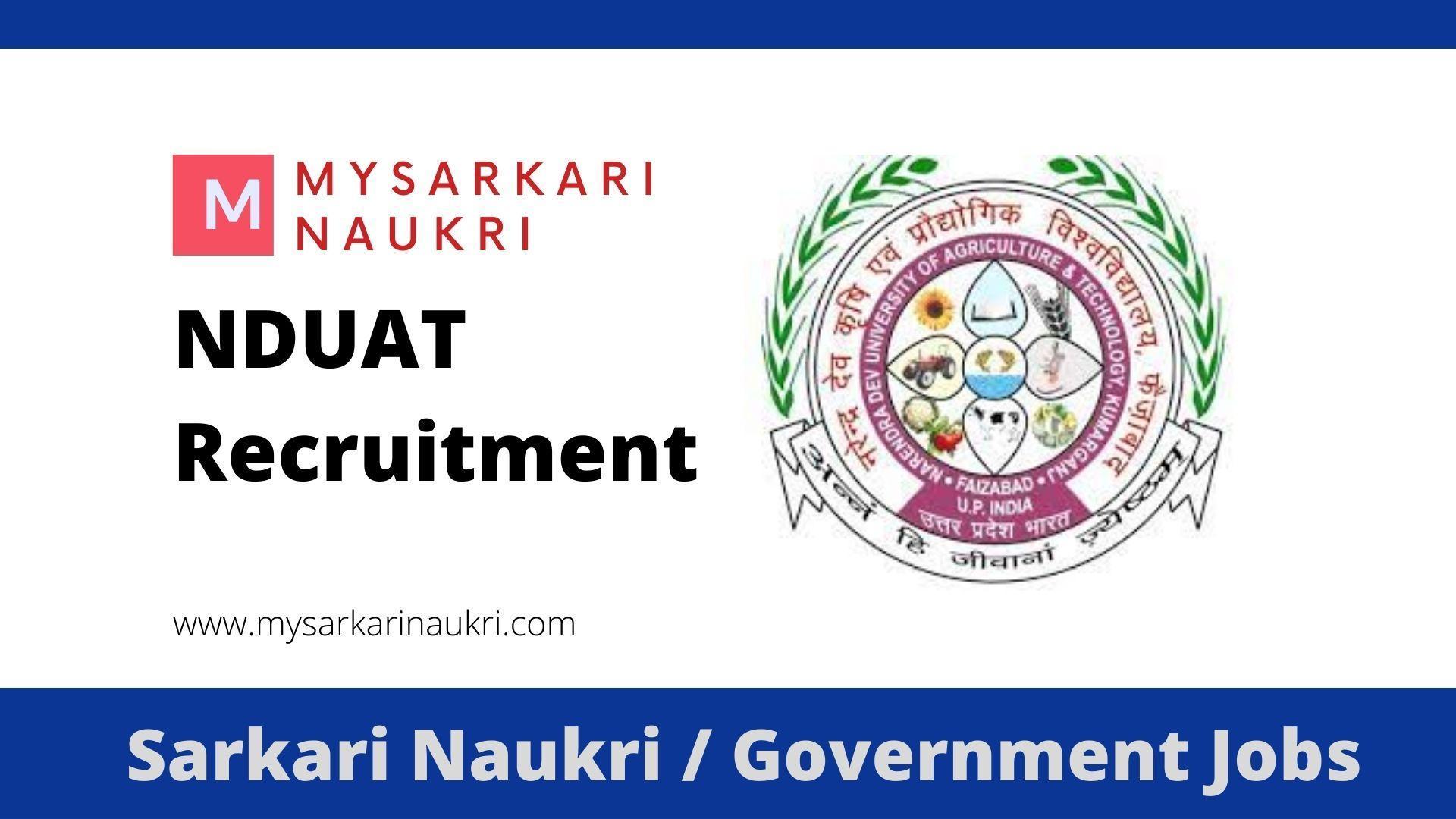 Narendra Deva University of Agricultre and Technology (NDUAT)