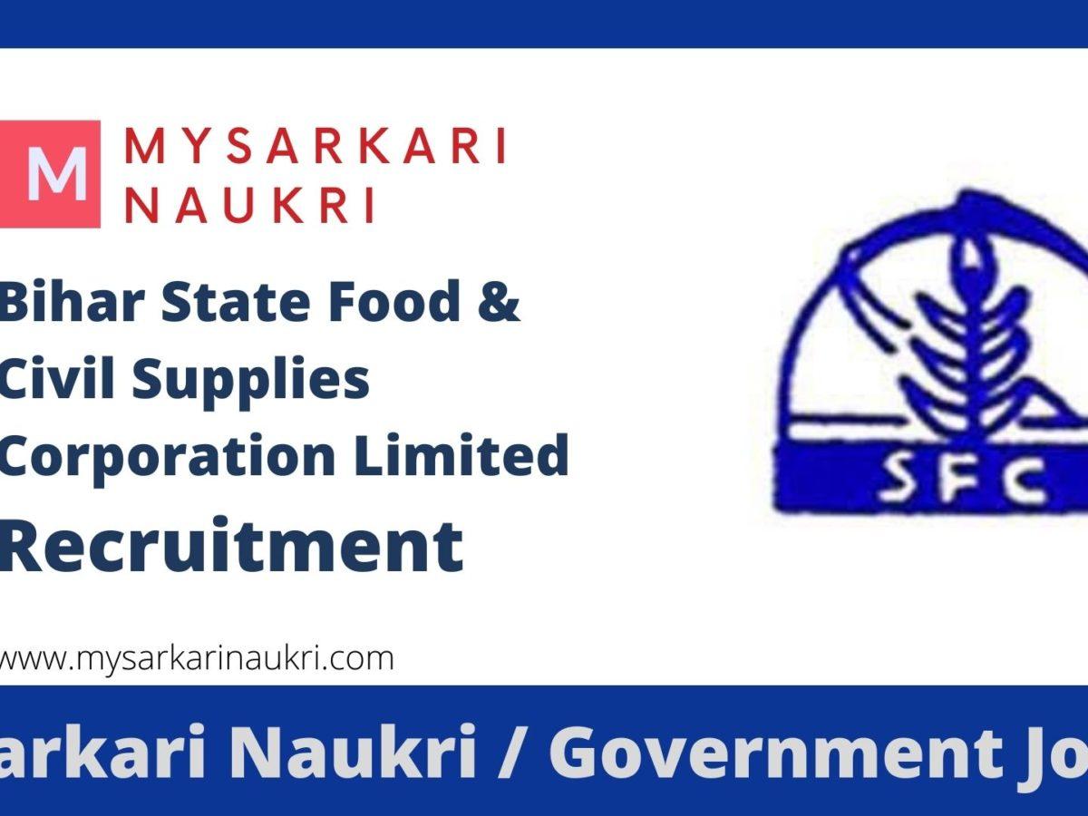 Bihar State Food & Civil Supplies Corporation Limited