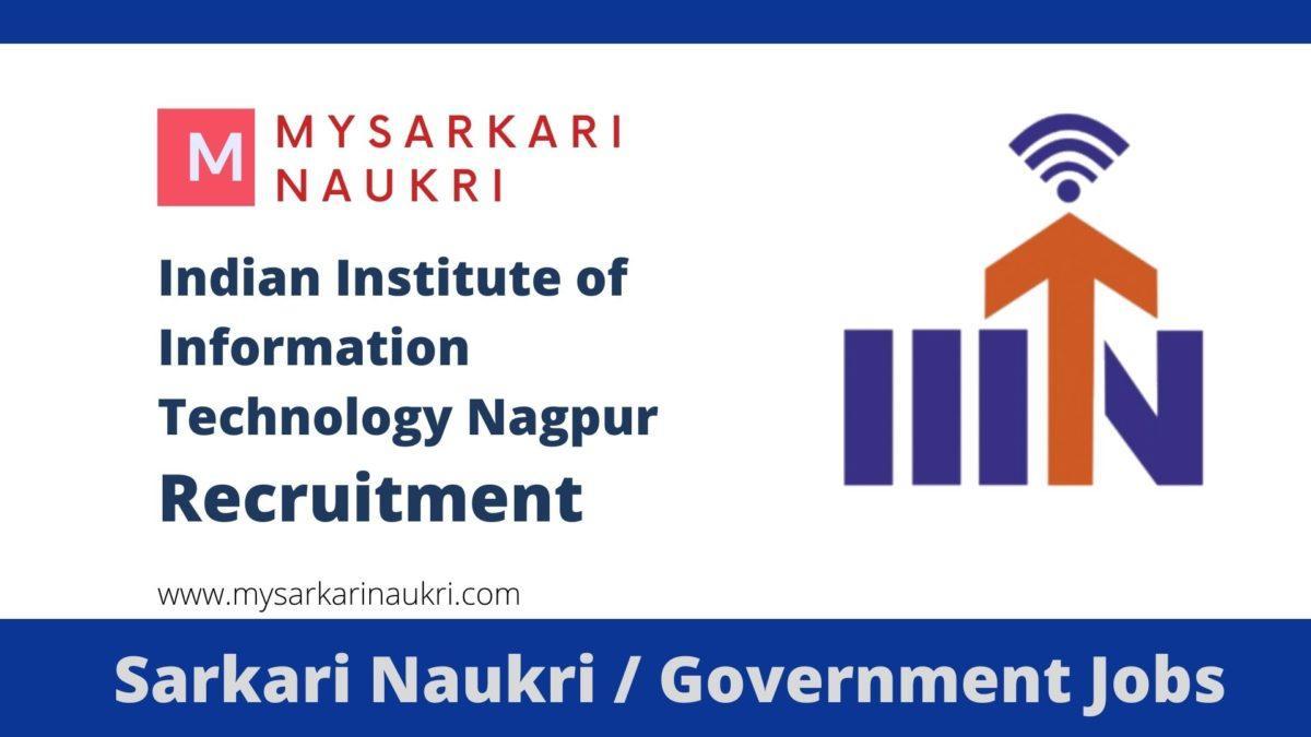 IIIT Nagpur Recruitment 2023