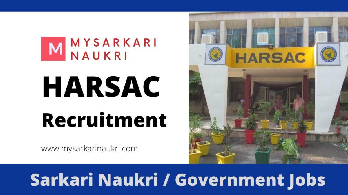 HARSAC Recruitment !year
