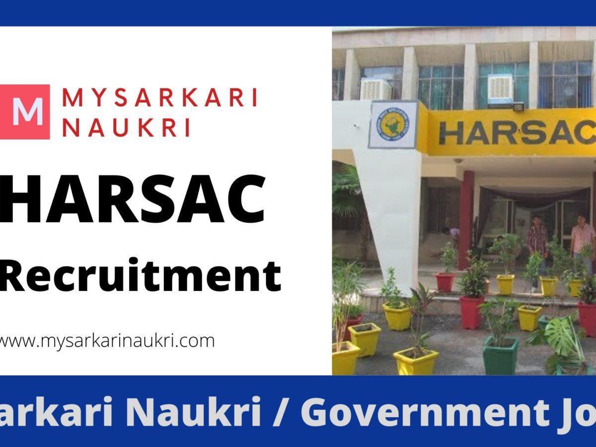 HARSAC Recruitment !year