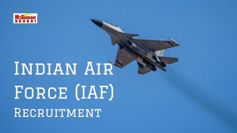 Indian Air Force (IAF) Recruitment