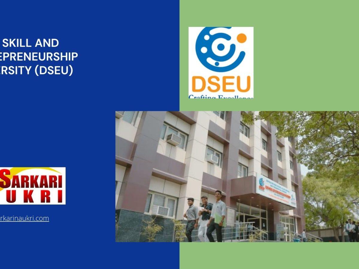Delhi Skill and Entrepreneurship University (DSEU) Recruitment