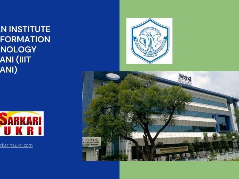 Indian Institute of Information Technology Kalyani (IIIT Kalyani) Recruitment