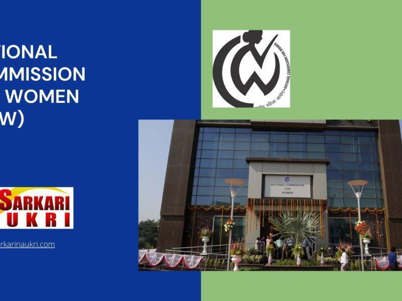 National Commission for Women (NCW) Recruitment