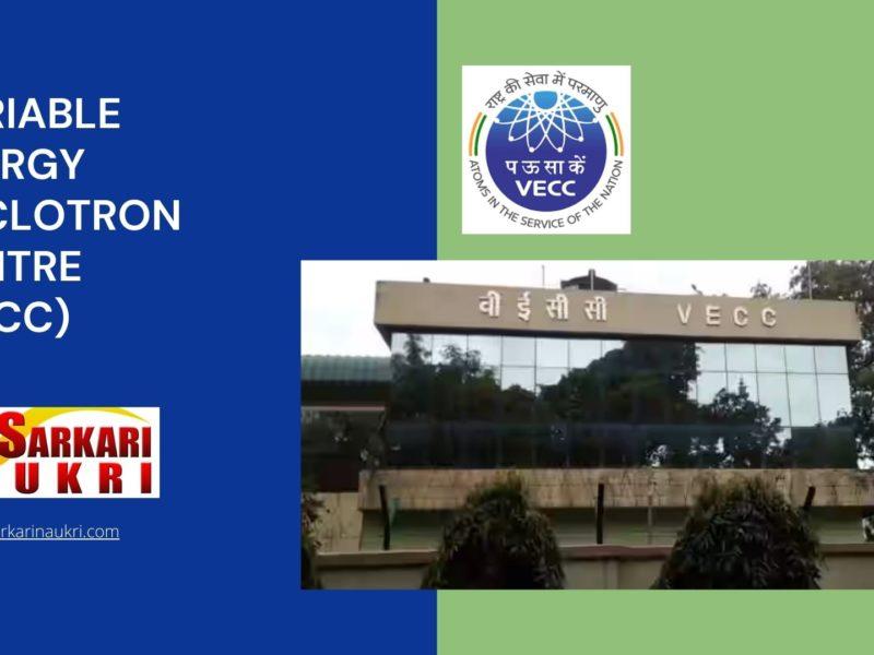 Variable Energy Cyclotron Centre (VECC) Recruitment