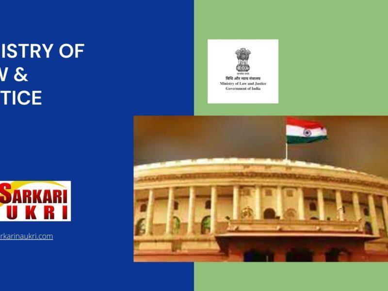 Ministry of Law & Justice Recruitment