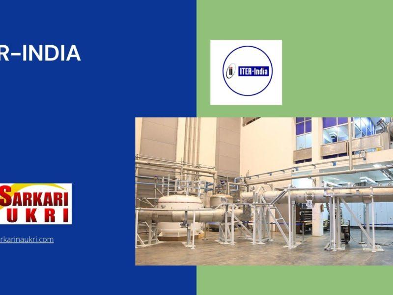 ITER-India Recruitment