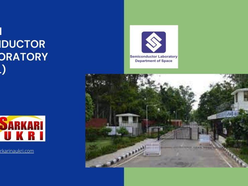 Semi Conductor Laboratory (SCL) Recruitment